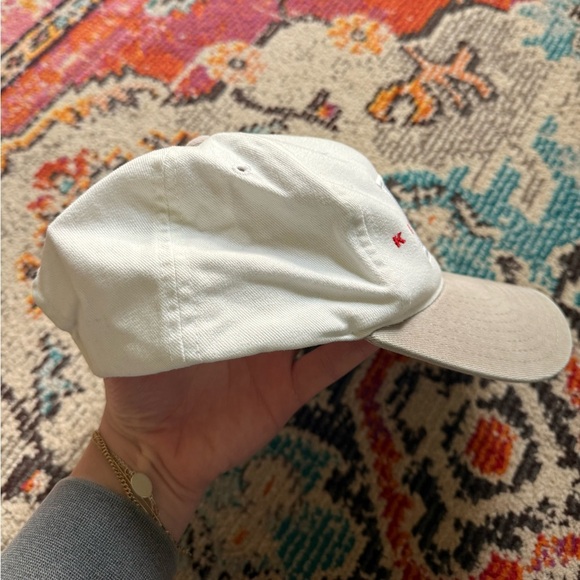 Vintage 1994 Budweiser White and Tan Embroidered Cap 🍻 - Picture 3 of 8